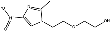 Ethanol, 2-[2-(2-methyl-4-nitro-1H-imidazol-1-yl)ethoxy]- Structure