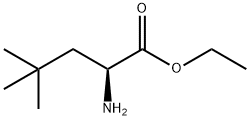 Pentanoic acid, 2-amino-4,4-dimethyl-, ethyl ester, (2S)- Structure