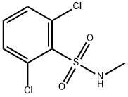 Benzenesulfonamide, 2,6-dichloro-N-methyl- Structure