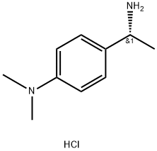 (R)-4-(1-AMINOETHYL)-N,N-DIMETHYLANILINE DIHYDROCHLORIDE Structure