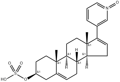 Abiraterone N-oxide sulfate salt 구조식 이미지