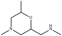 2-Morpholinemethanamine, N,4,6-trimethyl 구조식 이미지