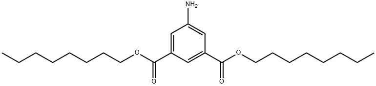 Dioctyl 5-aminoisophthalate 구조식 이미지