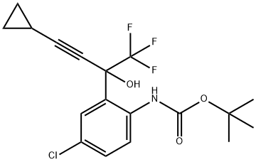 O-tert-Butyl-2-hydroxy Efavirenz Structure