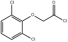 2-(2,6-dichlorophenoxy)acetyl chloride Structure