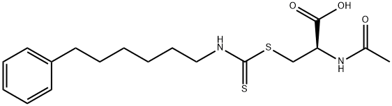 Phenhexyl Isothiocyanate-N-Acetyl-L-Cysteine Conjugate Structure