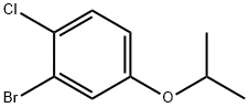 Benzene, 2-bromo-1-chloro-4-(1-methylethoxy)- Structure