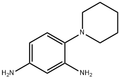 4-piperidin-1-ylbenzene-1,3-diamine Structure