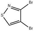 Isothiazole, 3,4-dibromo- Structure