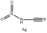 Cyanamide, N-nitro-, silver(1+) salt (1:1) 구조식 이미지