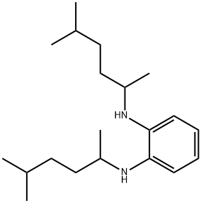 N,N'-Bis(1,4-dimethylpentyl)-1,2-benzenediamine Structure