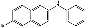 6-Bromo-N-phenylnaphthalen-2-amine Structure