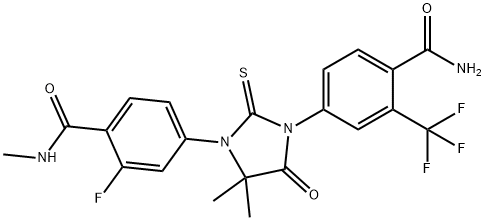 Enzalutamide Impurity 7 Structure