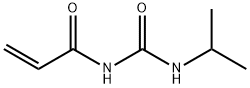 2-Propenamide, N-[[(1-methylethyl)amino]carbonyl]- Structure