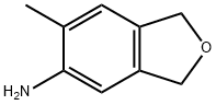 6-Methyl-1,3-dihydroisobenzofuran-5-amine 구조식 이미지