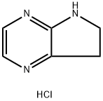 6,7-dihydro-5H-pyrrolo[2,3-b]pyrazine hydrochloride Structure