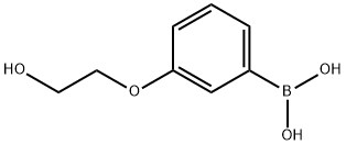 3-(2-Hydroxyethoxy)phenylboronic acid Structure