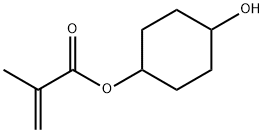 2-Propenoic acid, 2-methyl-, 4-hydroxycyclohexyl ester Structure