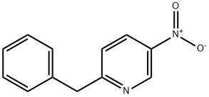 Pyridine, 5-nitro-2-(phenylmethyl)- 구조식 이미지