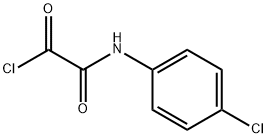 Acetyl chloride, 2-[(4-chlorophenyl)amino]-2-oxo- 구조식 이미지