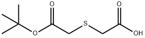 2-{[2-(tert-butoxy)-2-oxoethyl]sulfanyl}acetic Acid Structure