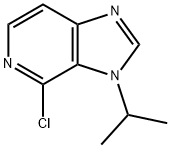 3H-Imidazo[4,5-c]pyridine, 4-chloro-3-(1-methylethyl)- Structure