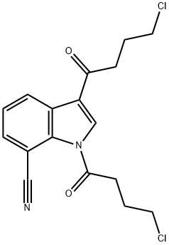 Vilazodone Impurity 4 구조식 이미지