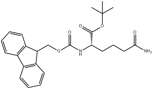 L-Lysine, N2-[(9H-fluoren-9-ylmethoxy)carbonyl]-6-oxo-, 1,1-dimethylethyl ester Structure