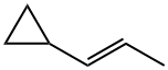 Cyclopropane, (1E)-1-propen-1-yl- Structure