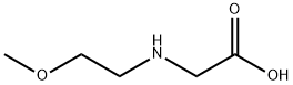 Glycine, N-(2-methoxyethyl)- Structure