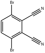 1,2-Benzenedicarbonitrile, 3,6-dibromo- Structure