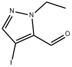 1-ethyl-4-iodo-1H-pyrazole-5-carbaldehyde Structure