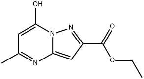 Pyrazolo[1,5-a]pyrimidine-2-carboxylic acid, 7-hydroxy-5-methyl-, ethyl ester Structure