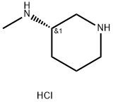 (3S)-N-methylpiperidin-3-amine dihydrochloride 구조식 이미지