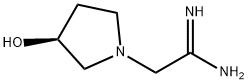 1-Pyrrolidineethanimidamide, 3-hydroxy-, (3S)- 구조식 이미지