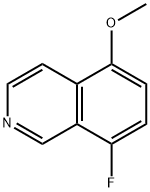 8-fluoro-5-methoxyisoquinoline Structure