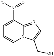 Imidazo[1,2-a]pyridine-3-methanol, 8-nitro- Structure