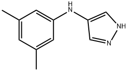 1H-Pyrazol-4-amine, N-(3,5-dimethylphenyl)- Structure