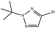 2H-1,2,3-Triazole, 4-bromo-2-(1,1-dimethylethyl)- Structure