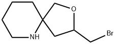 2-Oxa-6-azaspiro[4.5]decane, 3-(bromomethyl)- Structure