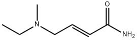 (E)-4-(Ethyl(methyl)amino)but-2-enamide Structure