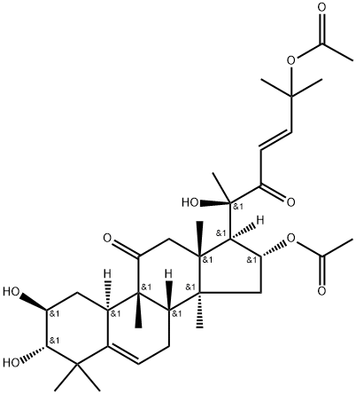 16,25-Di-O-acetylcucurbitacin F Structure