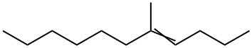 4-Undecene, 5-methyl- Structure