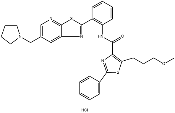 SRT3025 Hydrochloride Structure