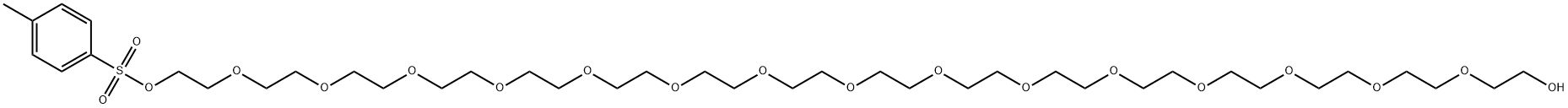 Tos-PEG16-OH Structure