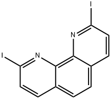 1,10-Phenanthroline, 2,9-diiodo- Structure