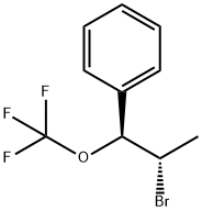 ((1S,2S)-2-bromo-1-(trifluoromethoxy)propyl)benzene Structure
