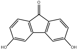 9H-Fluoren-9-one, 3,6-dihydroxy- Structure