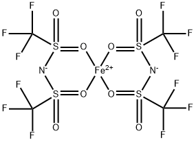 Iron, bis[1,1,1-trifluoro-N-[(trifluoromethyl)sulfonyl-κO]methanesulfonamidato-κO]- Structure