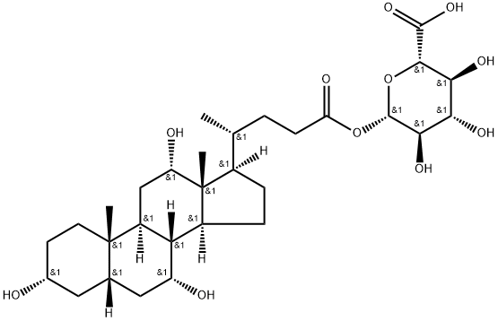 Cholic Acid Acyl Glucuronide Structure